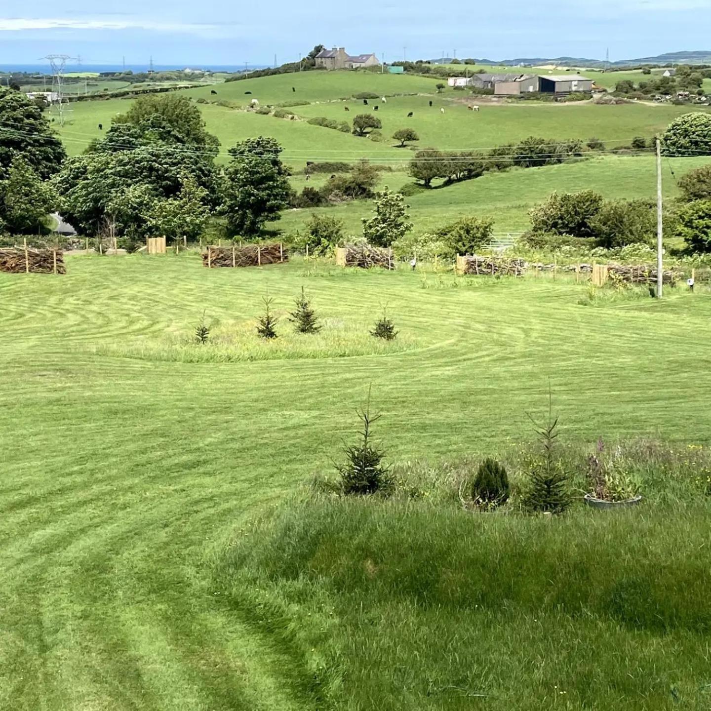 Beautiful 1-Bed Bell Tent In Holyhead Exterior foto